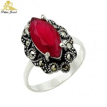 Gümüş Markazit Yüzük